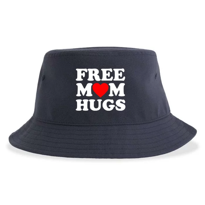 Free Mom Hugs Sustainable Bucket Hat