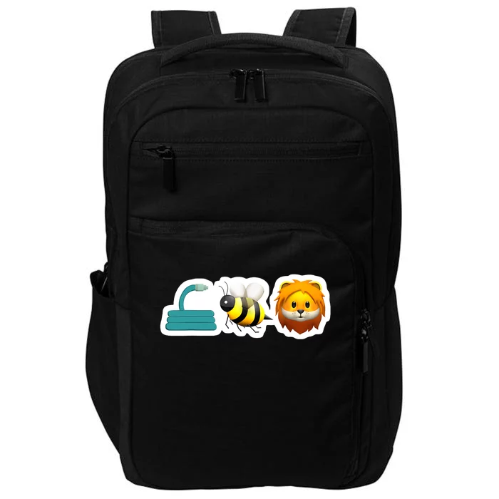 Funny Meme Hose Bee Lion Impact Tech Backpack