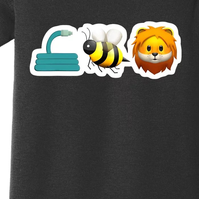 Funny Meme Hose Bee Lion Baby Bodysuit