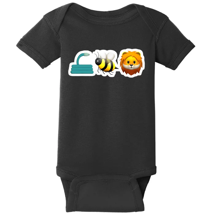 Funny Meme Hose Bee Lion Baby Bodysuit