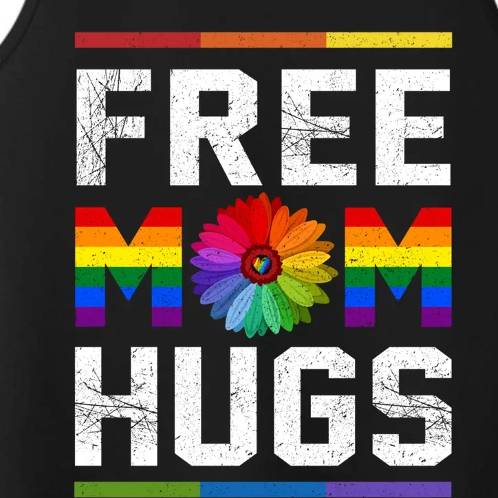 Free Mom Hugs Pride Gift Performance Tank