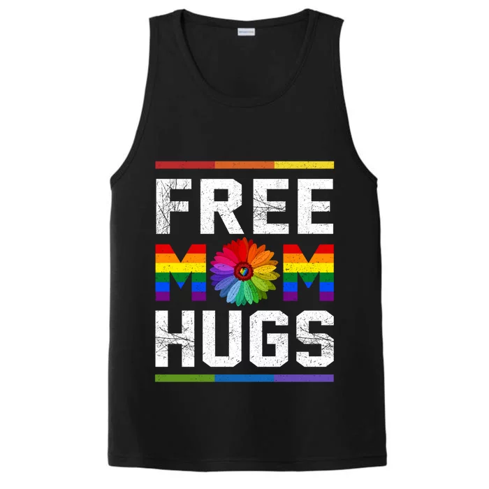 Free Mom Hugs Pride Gift Performance Tank