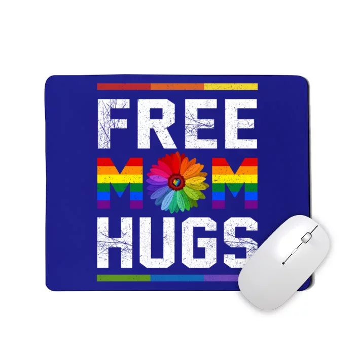 Free Mom Hugs Pride Gift Mousepad