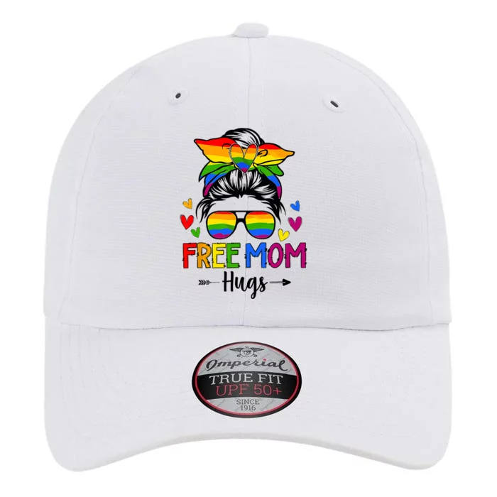 Free Mom Hugs Free Mom Hugs Inclusive Pride LGBTQIA The Original Performance Cap