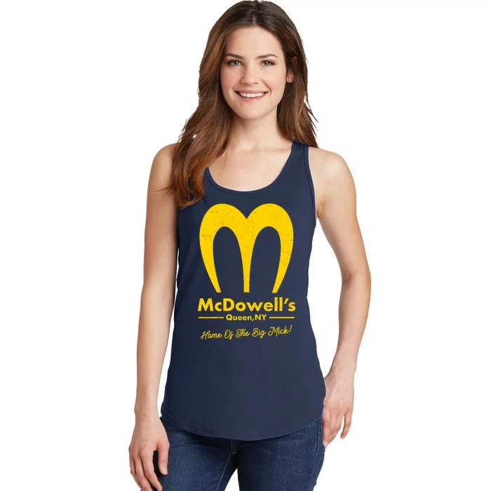 Funny McDowell's Home Of The Big Mick Ladies Essential Tank