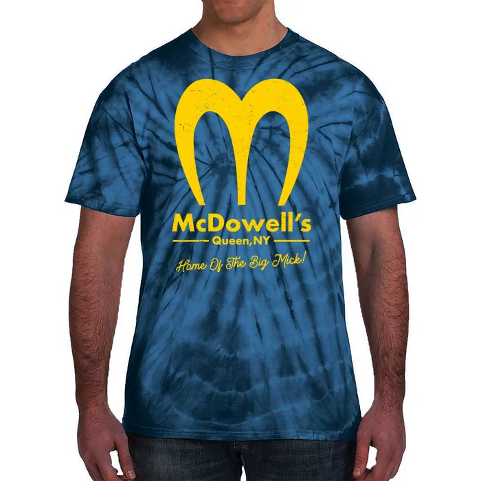 Funny McDowell's Home Of The Big Mick Tie-Dye T-Shirt