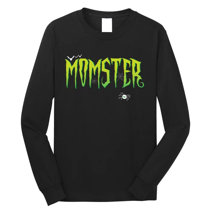 Funny Momster Halloween Mom Costume Dadcula Family matching Long Sleeve Shirt