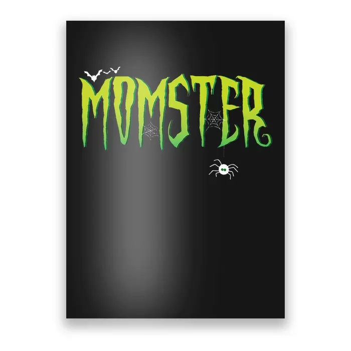 Funny Momster Halloween Mom Costume Dadcula Family matching Poster