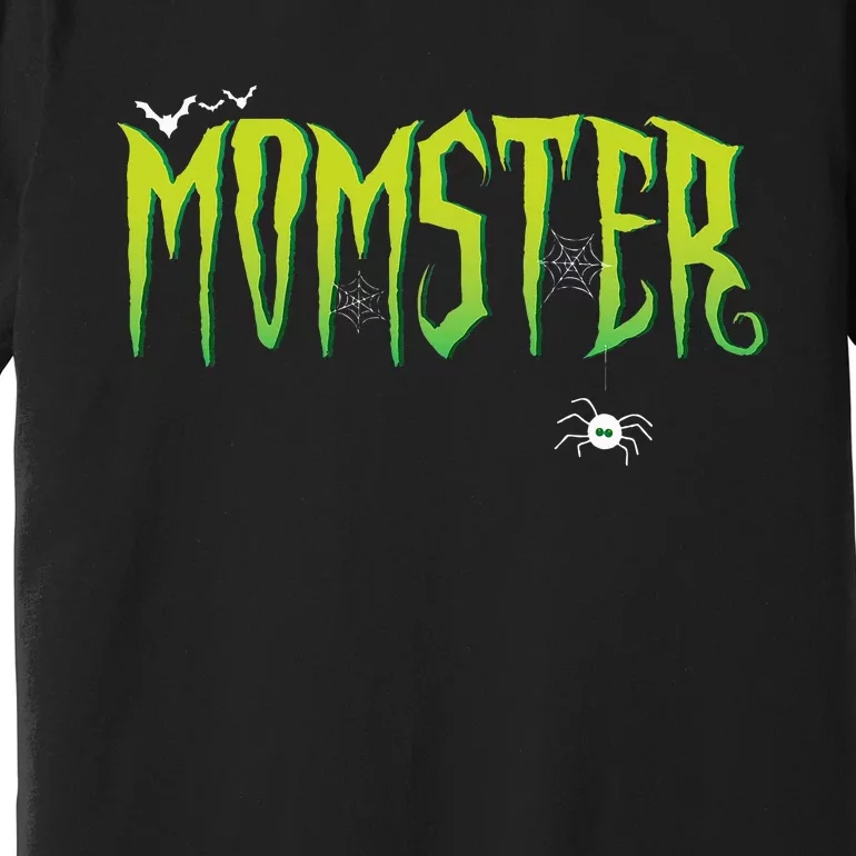 Funny Momster Halloween Mom Costume Dadcula Family matching Premium T-Shirt