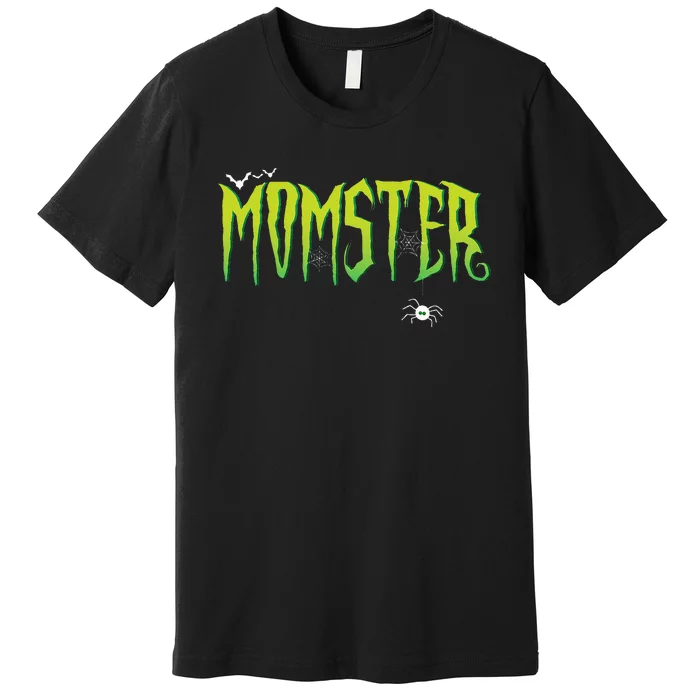 Funny Momster Halloween Mom Costume Dadcula Family matching Premium T-Shirt