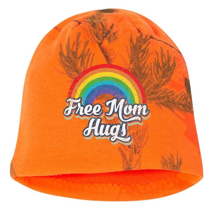 Free Mom Hugs Pride Rainbow Gay Lgbt Kati - Camo Knit Beanie