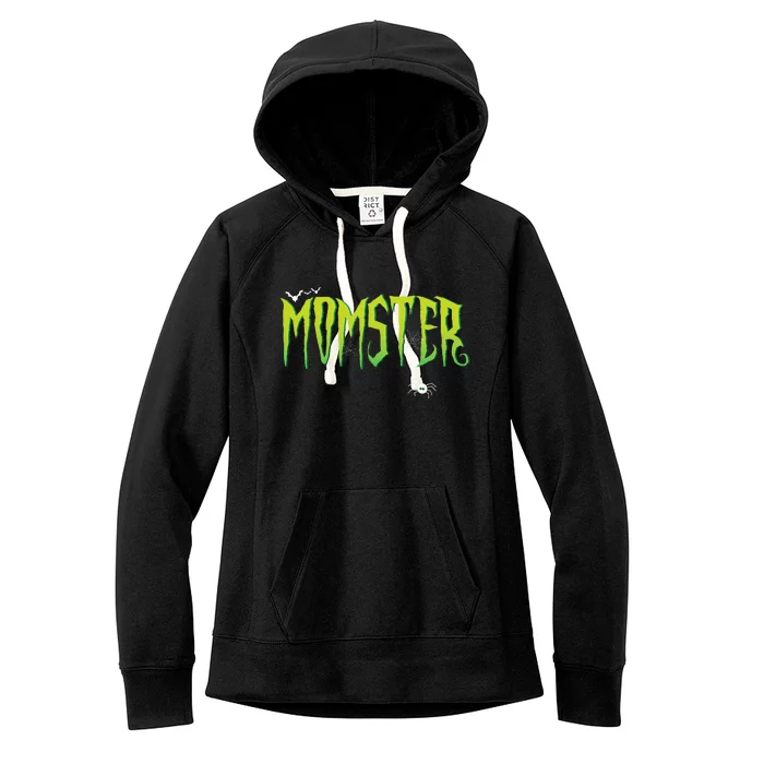 Funny Momster Halloween Mom Costume Dadcula Family matching Women's Fleece Hoodie