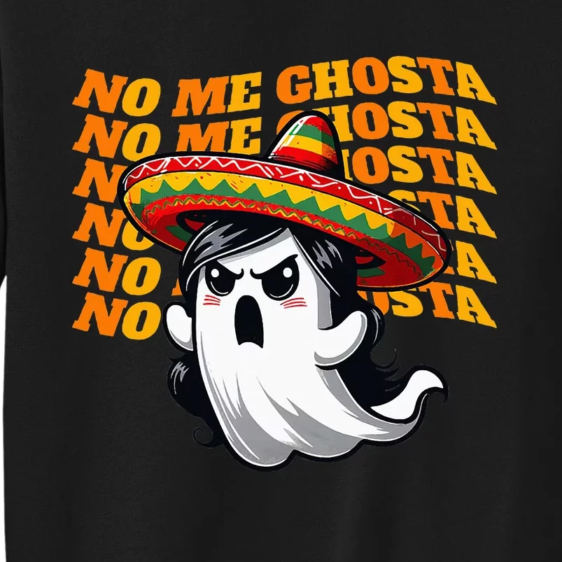 Funny Mexican Halloween Ghost Costume Tall Sweatshirt