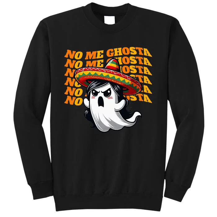 Funny Mexican Halloween Ghost Costume Tall Sweatshirt