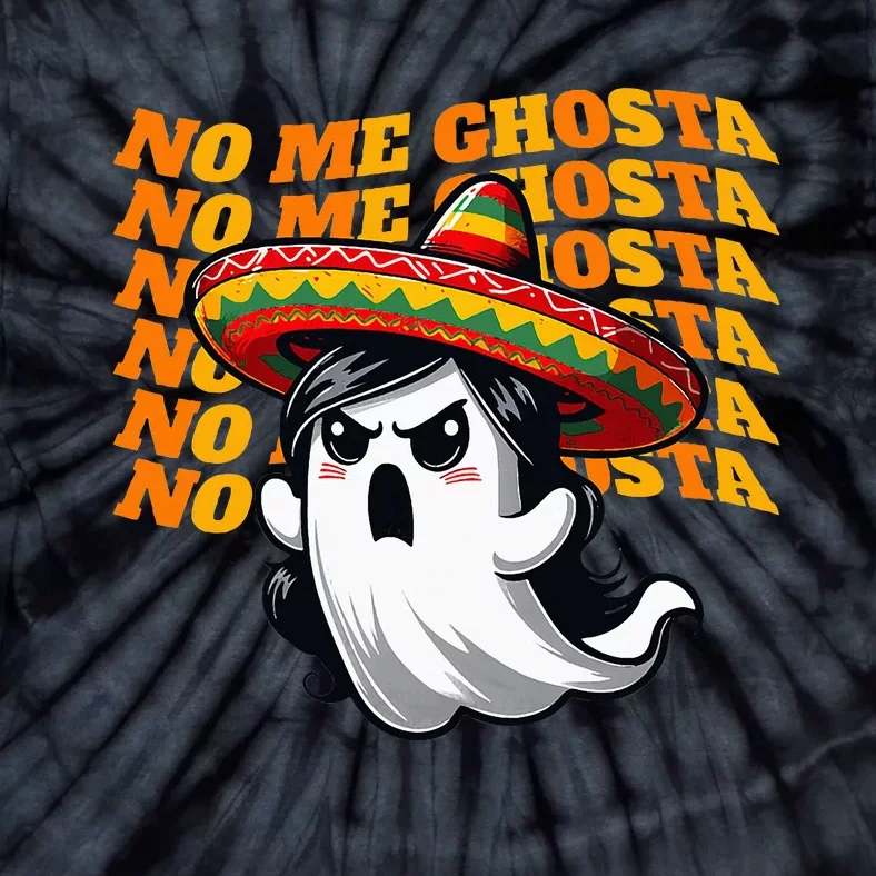 Funny Mexican Halloween Ghost Costume Tie-Dye T-Shirt