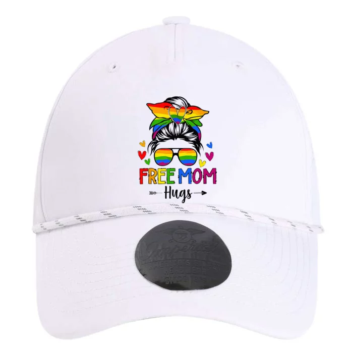 Free Mom Hugs Free Mom Hugs Inclusive Pride LGBTQIA Performance The Dyno Cap