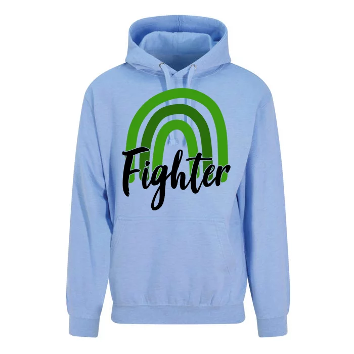 Fighter Mental Health Awareness Rainbow Unisex Surf Hoodie