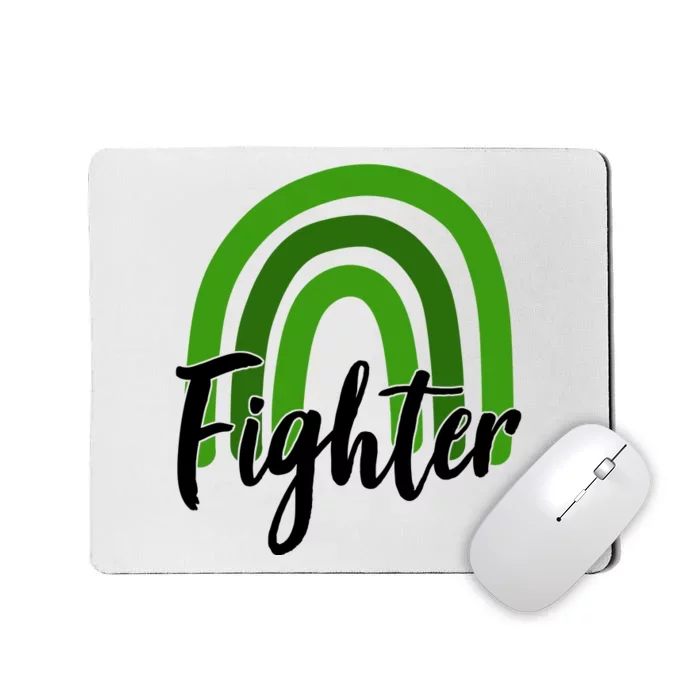 Fighter Mental Health Awareness Rainbow Mousepad