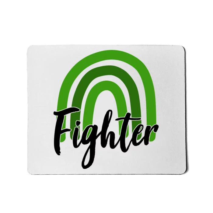 Fighter Mental Health Awareness Rainbow Mousepad