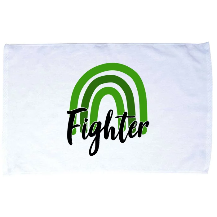 Fighter Mental Health Awareness Rainbow Microfiber Hand Towel