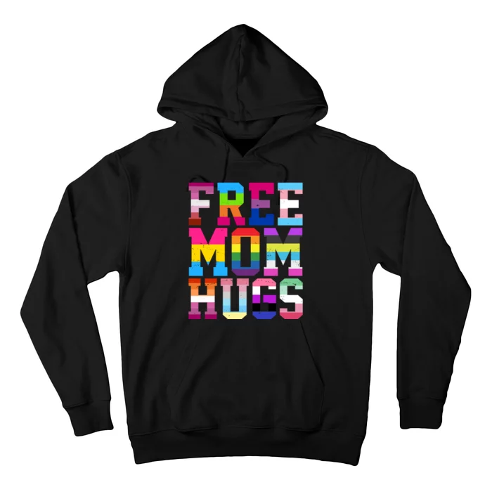 Free Mom Hugs Pride Month Lgbt Hoodie