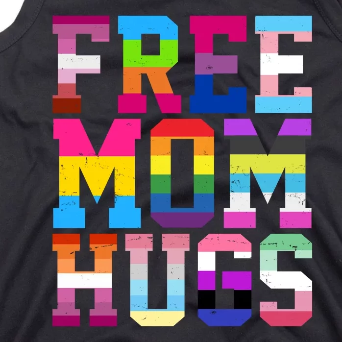 Free Mom Hugs Pride Month Lgbt Tank Top