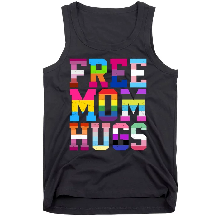 Free Mom Hugs Pride Month Lgbt Tank Top