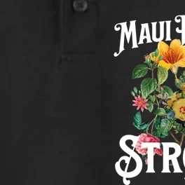 Floral Maui Hawaii Strong We Stand With Maui Dry Zone Grid Performance Polo