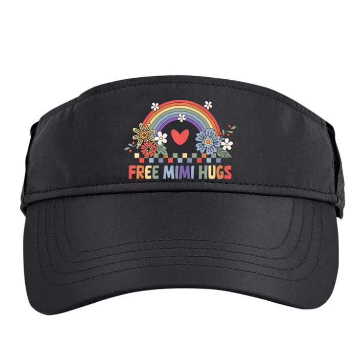 Free Mimi Hugs Funny Lgbt Pride Adult Drive Performance Visor