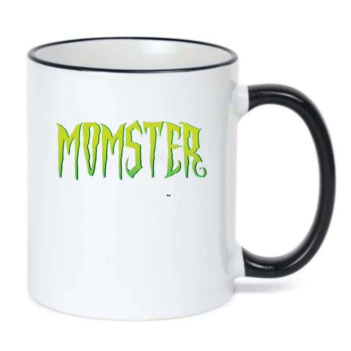 Funny Momster Halloween Mom Costume Dadcula Family Matching Black Color Changing Mug