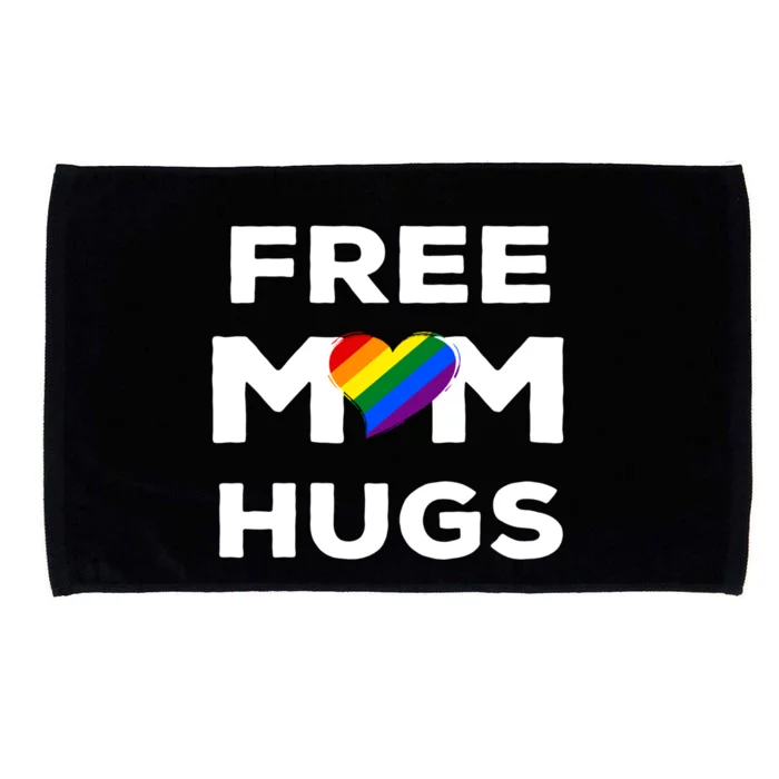 Free Mom Hugs Gift Microfiber Hand Towel