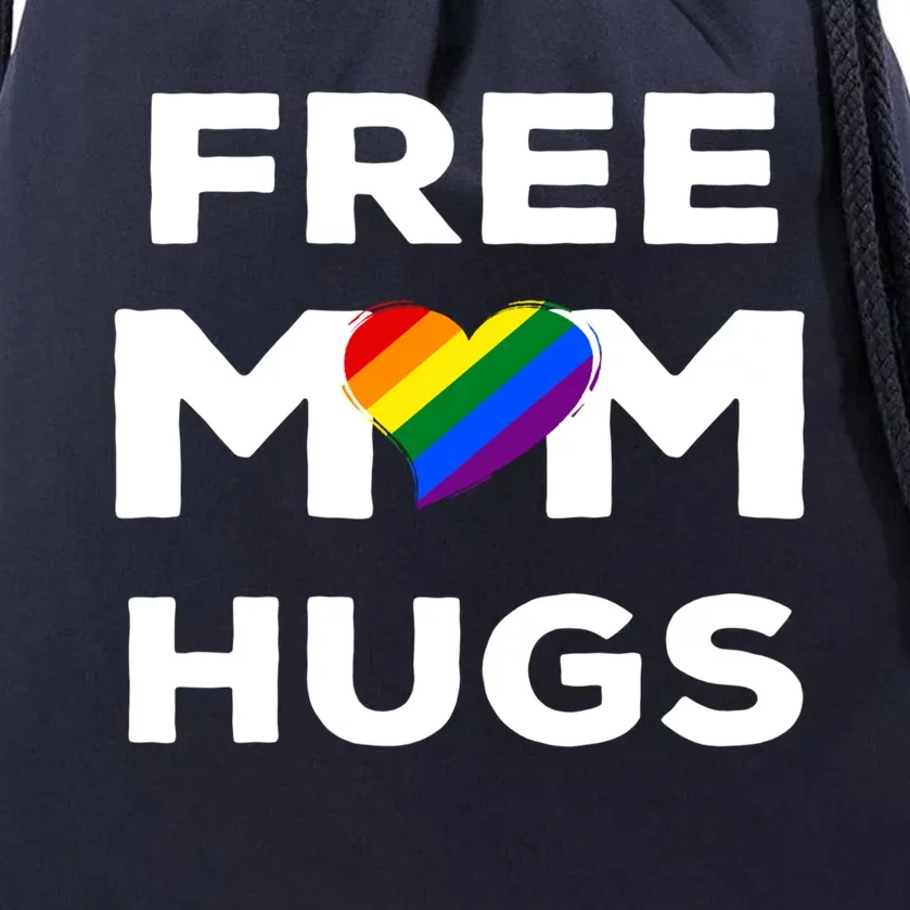 Free Mom Hugs Gift Drawstring Bag