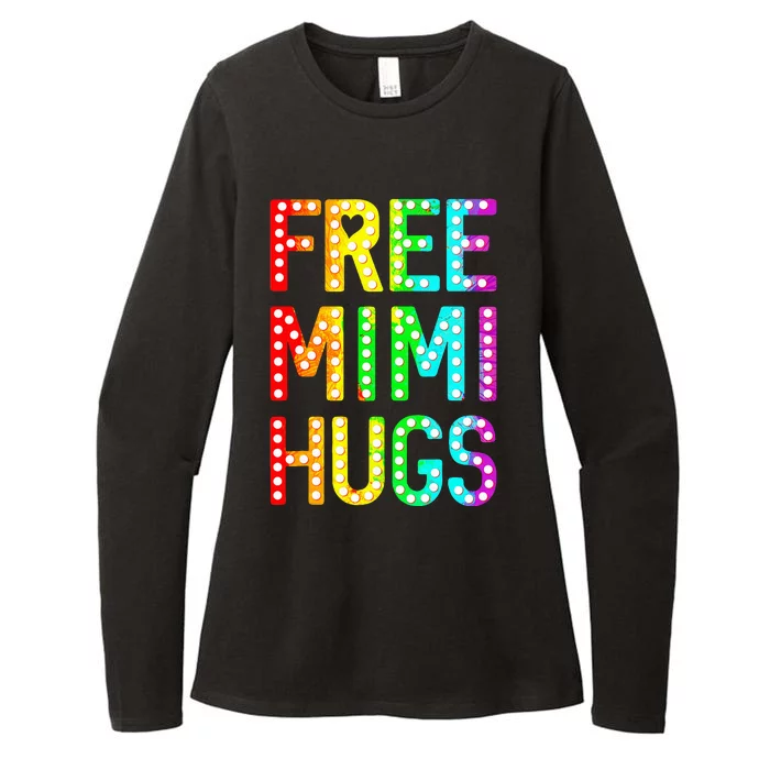 Free Mimi Hugs Funny Lgbt Pride Womens CVC Long Sleeve Shirt