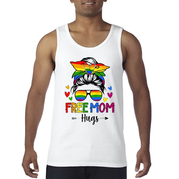 Free Mom Hugs Free Mom Hugs Inclusive Pride LGBTQIA Tank Top