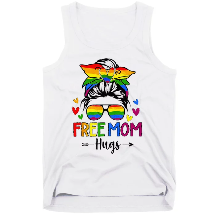 Free Mom Hugs Free Mom Hugs Inclusive Pride LGBTQIA Tank Top