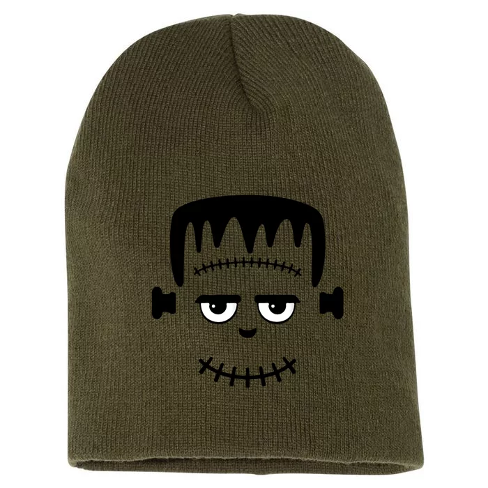 Frankenstein Monster Halloween Costume Short Acrylic Beanie