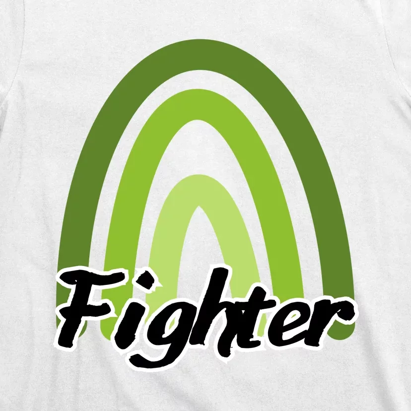 Fighter Mental Health Awareness Rainbow T-Shirt