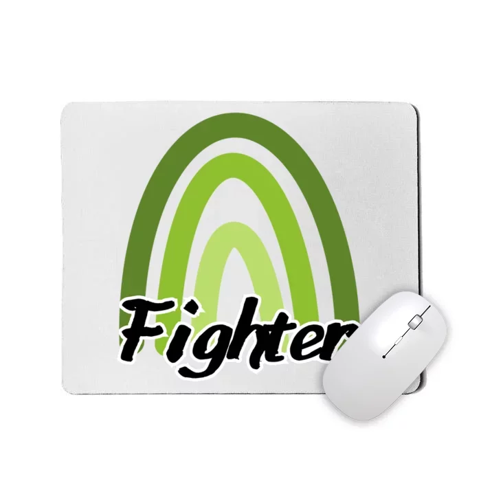 Fighter Mental Health Awareness Rainbow Mousepad