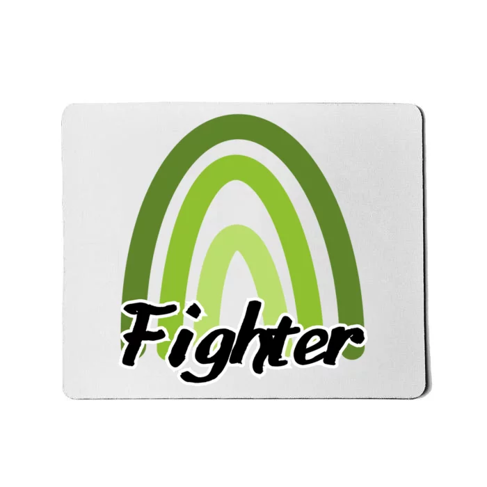 Fighter Mental Health Awareness Rainbow Mousepad