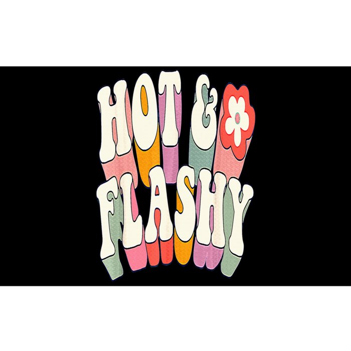 Funny Menopause hot flashes gift for Hot and Flashy Bumper Sticker