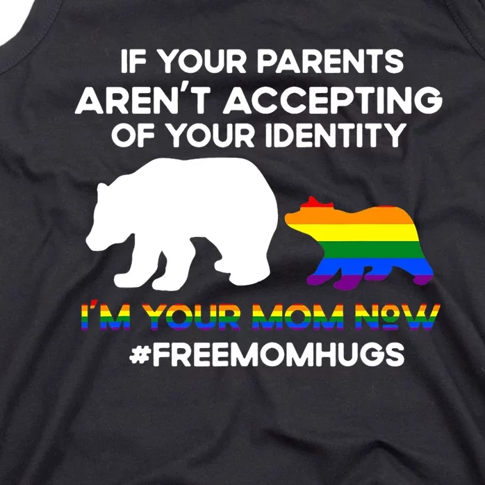 Free Mom Hugs Lgbt Pride Funnys Mama Bear Lgbt Month Tank Top