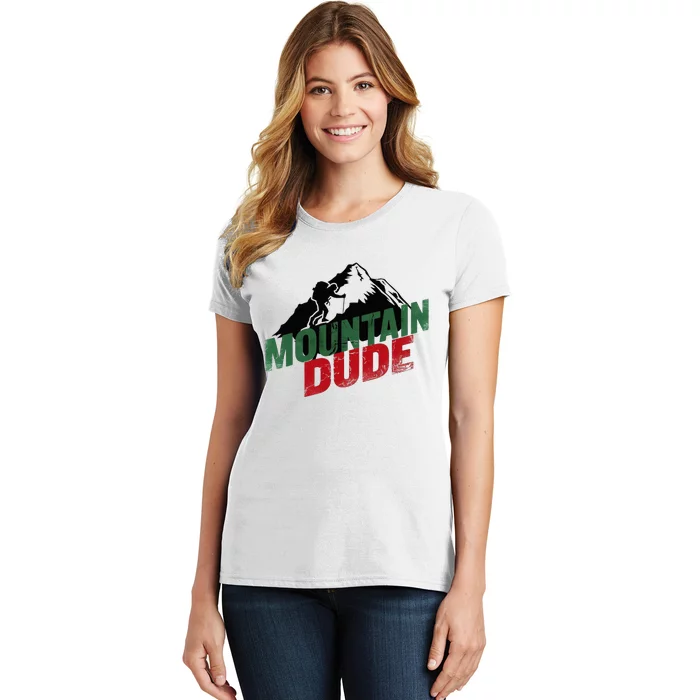 Funny Mountain Hiking Women's T-Shirt