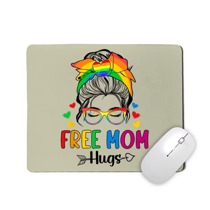 Free Mom Hugs Pride Month Mousepad