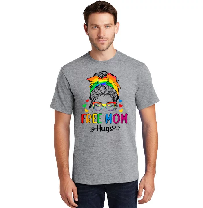 Free Mom Hugs Pride Month Tall T-Shirt