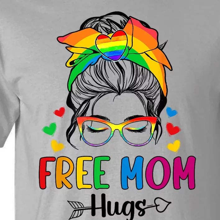 Free Mom Hugs Pride Month Tall T-Shirt