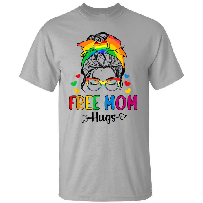 Free Mom Hugs Pride Month Tall T-Shirt