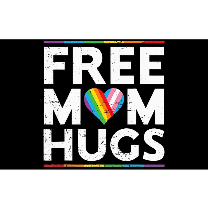 Free Mom Hugs Lgbt Pride Parades Rainbow Flag Bumper Sticker