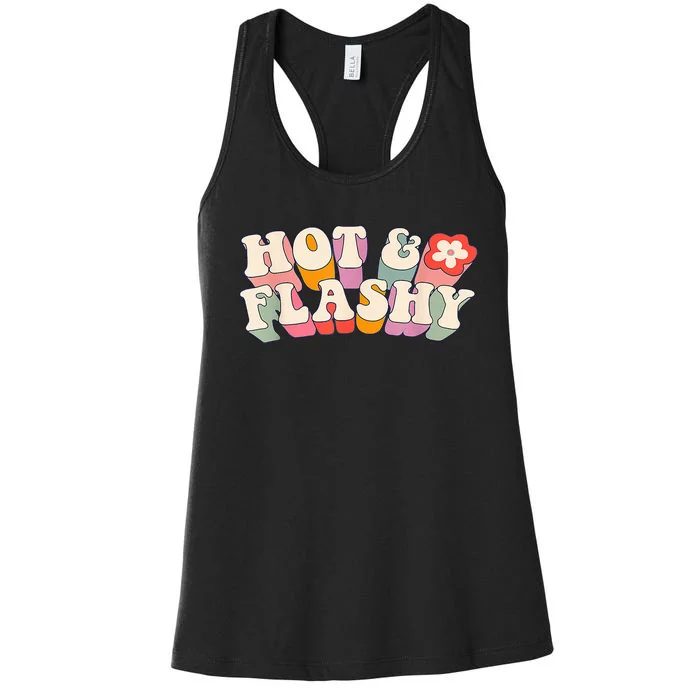 Funny Menopause hot flashes, Women's Racerback Tank