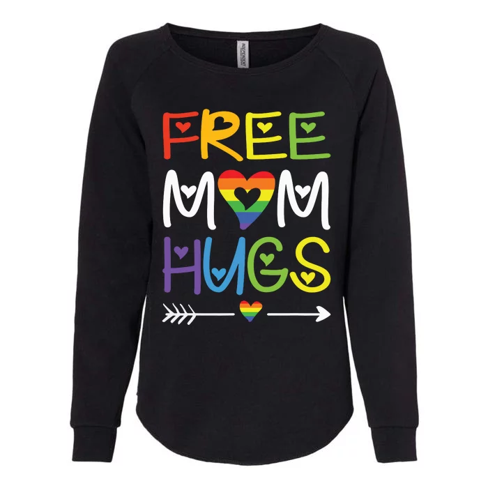 Free Mom Hugs Womens California Wash Sweatshirt