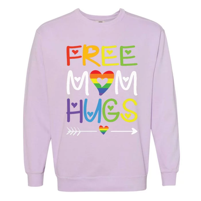 Free Mom Hugs Garment-Dyed Sweatshirt